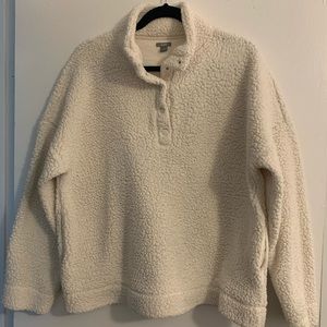 Aerie - Sherpa Pull-Over Sweater